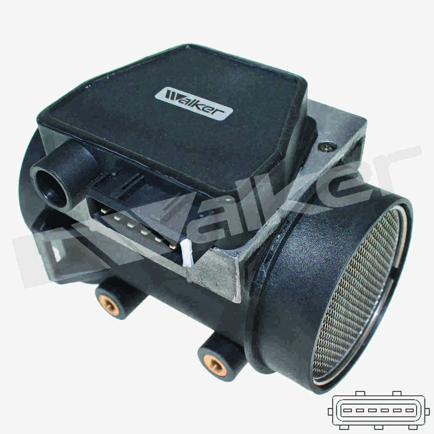 Front View of Mass Air Flow Sensor WALKER 245-1098