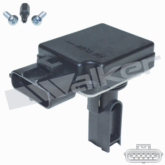 Front View of Mass Air Flow Sensor WALKER 245-1102