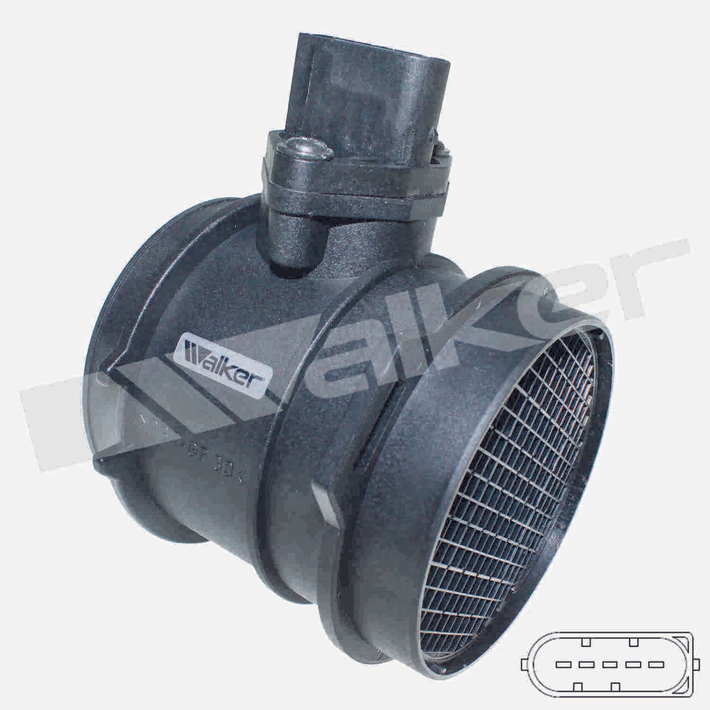 Front View of Mass Air Flow Sensor WALKER 245-1123