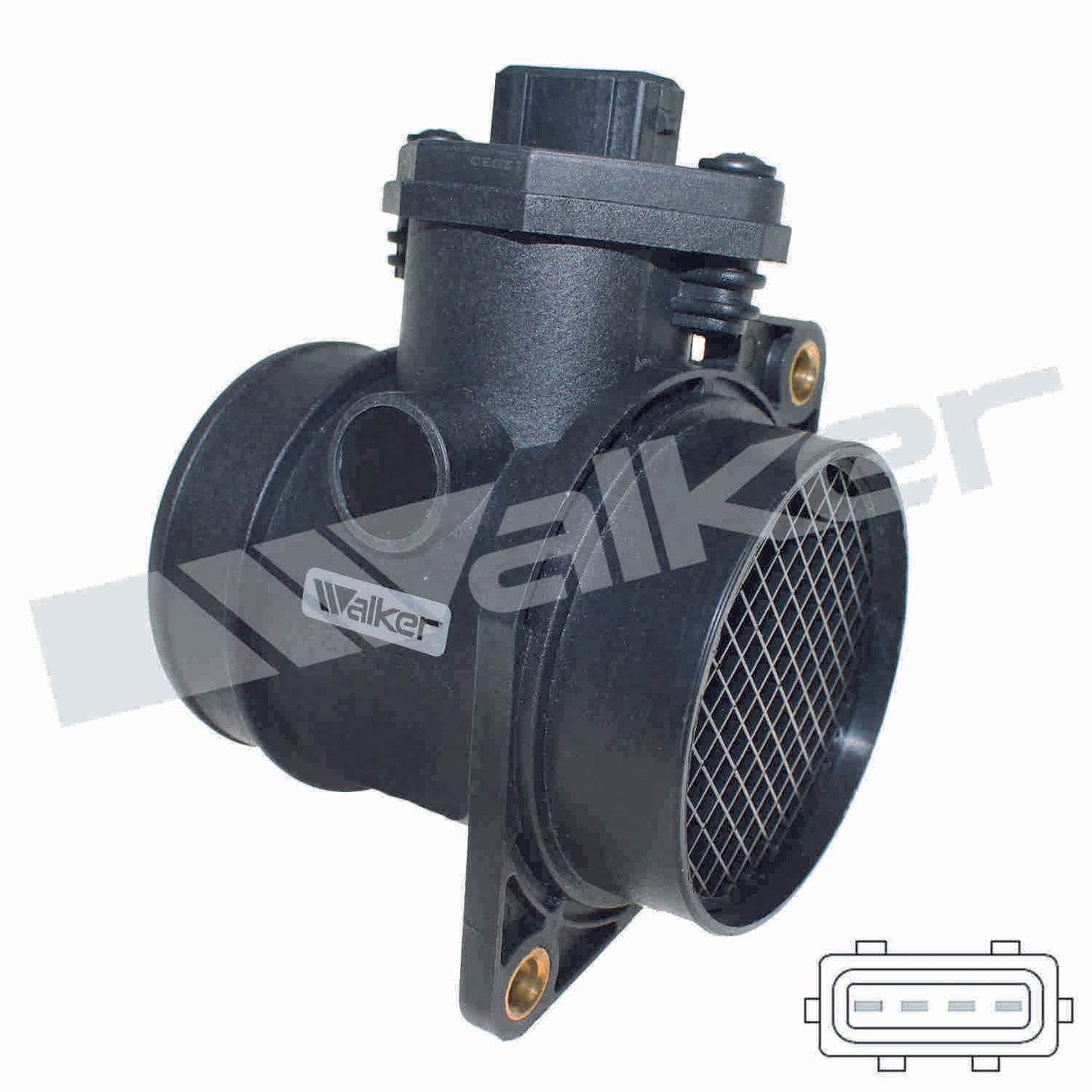 Front View of Mass Air Flow Sensor WALKER 245-1124