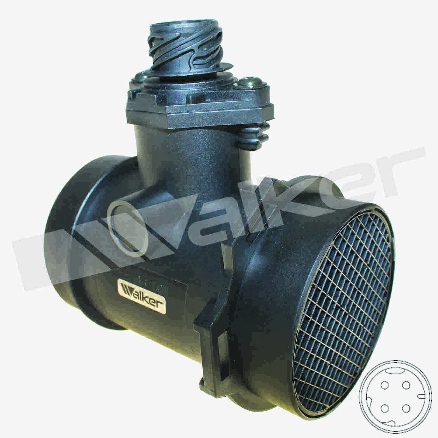 Front View of Mass Air Flow Sensor WALKER 245-1141