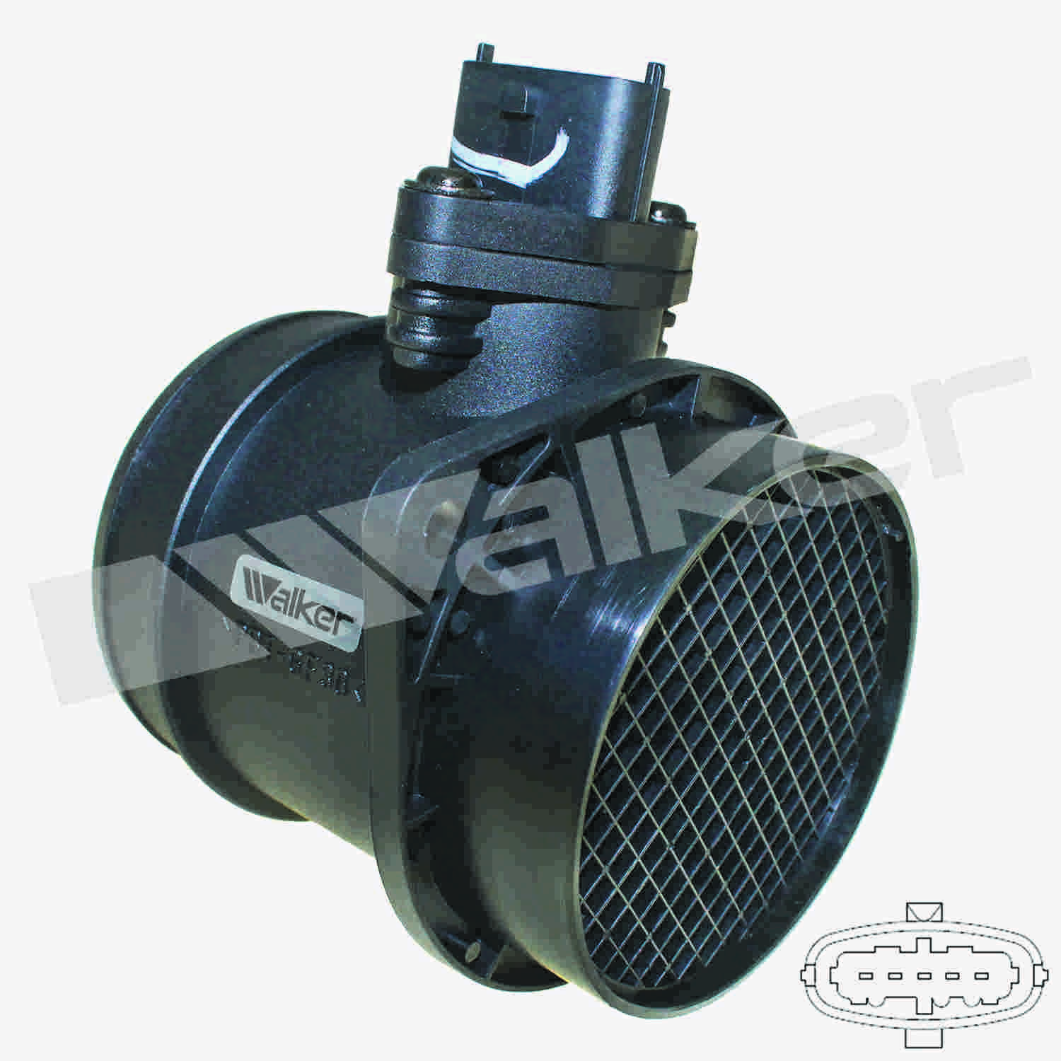 Front View of Mass Air Flow Sensor WALKER 245-1144