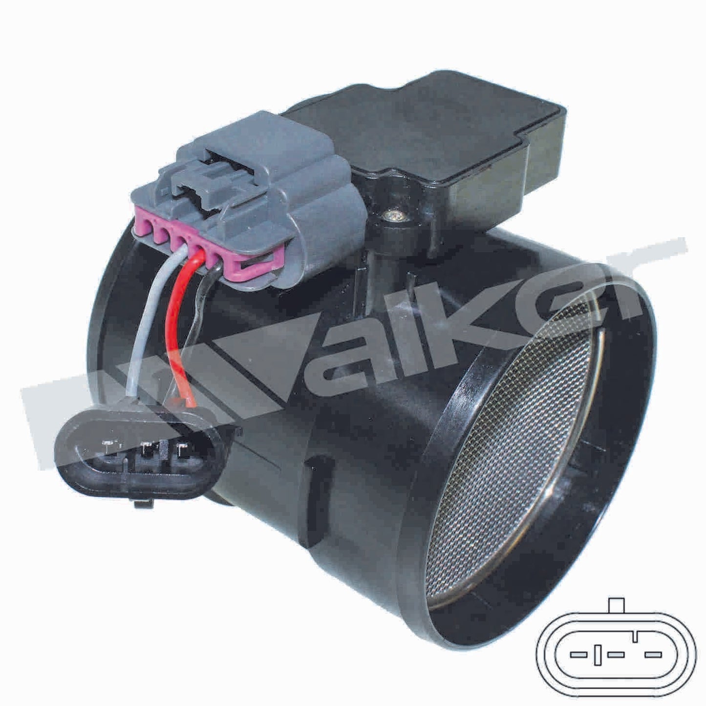 Front View of Mass Air Flow Sensor WALKER 245-1162