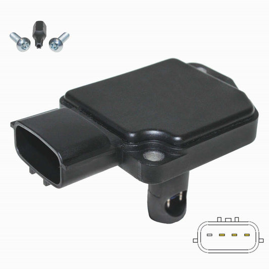 Front View of Mass Air Flow Sensor WALKER 245-1237