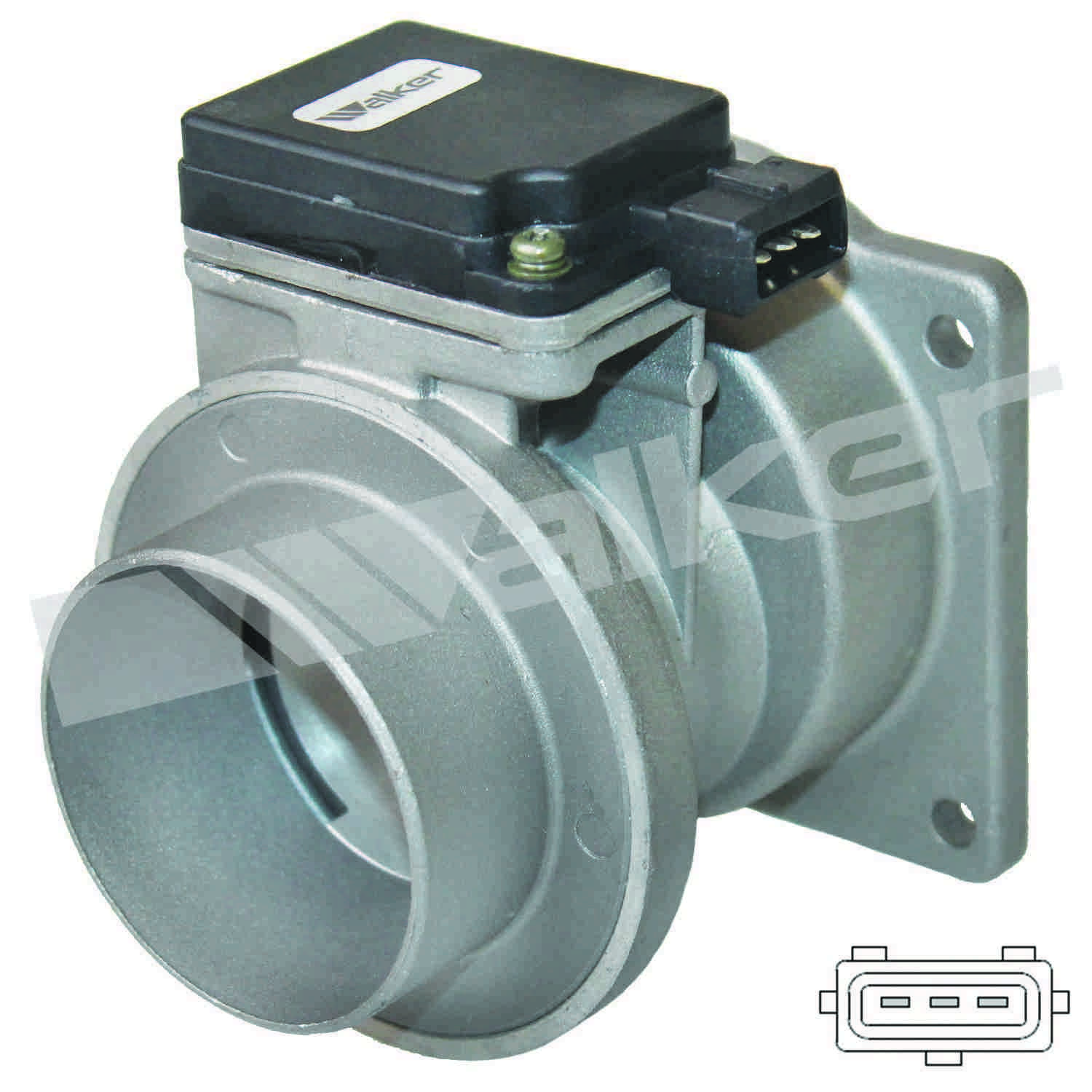 Front View of Mass Air Flow Sensor WALKER 245-1529