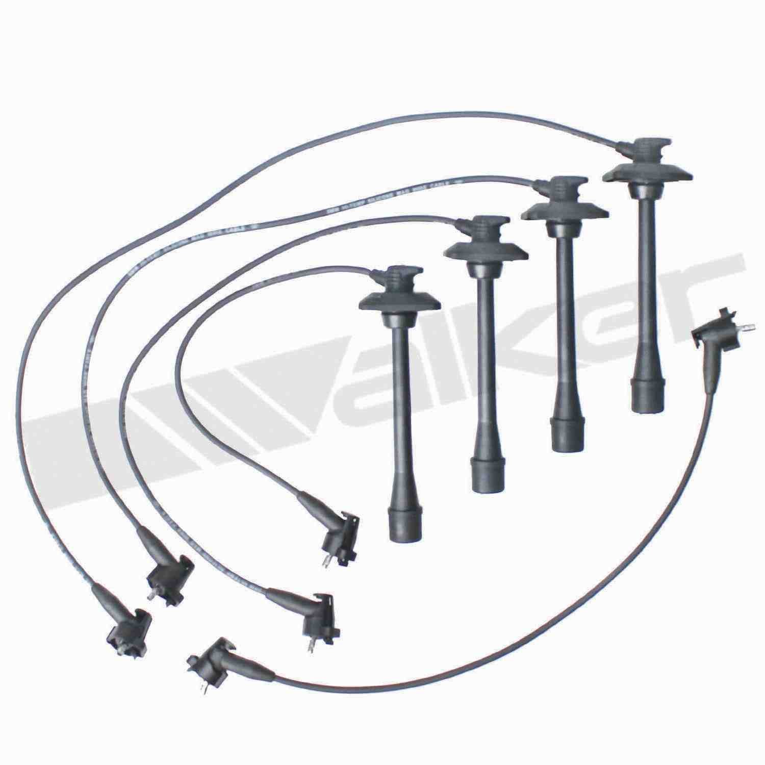 Front View of Spark Plug Wire Set WALKER 924-1638