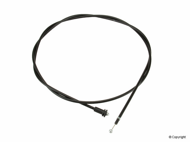 Front View of Hood Release Cable OE SUPPLIER 1J1823531C