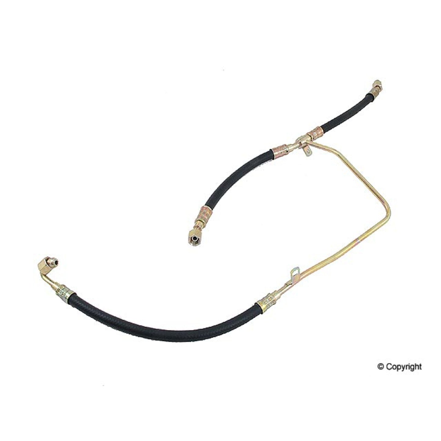 Front View of Fuel Line OE SUPPLIER 93011059505