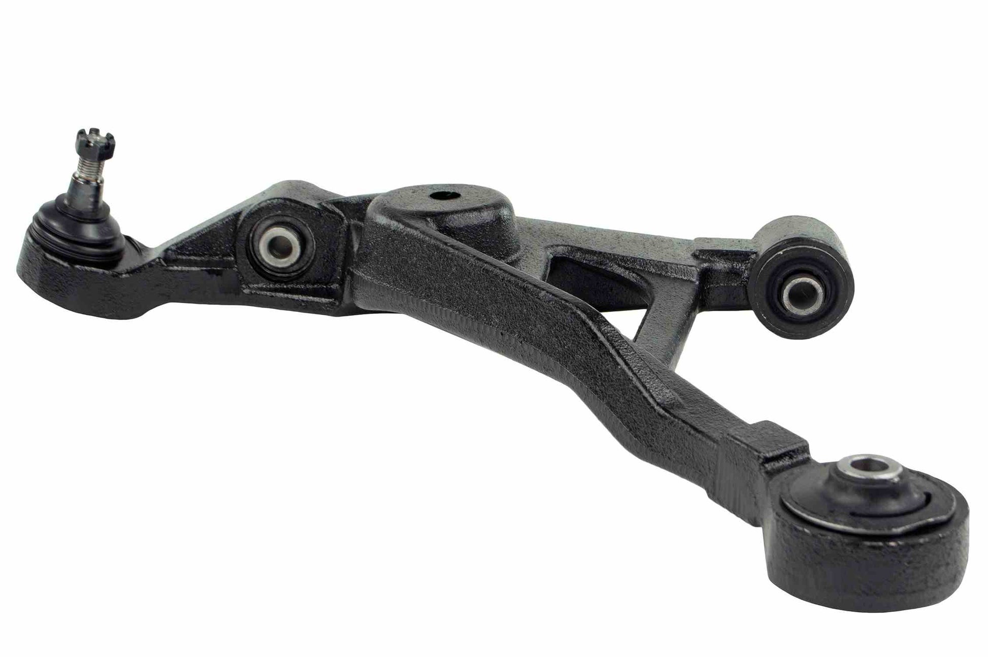 Side View of Front Left Suspension Control Arm and Ball Joint Assembly MEVOTECH OG GK7425