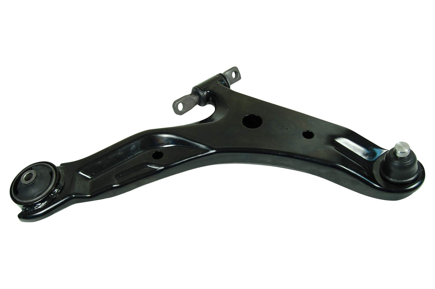 Front View of Front Right Suspension Control Arm and Ball Joint Assembly MEVOTECH OG GK80348