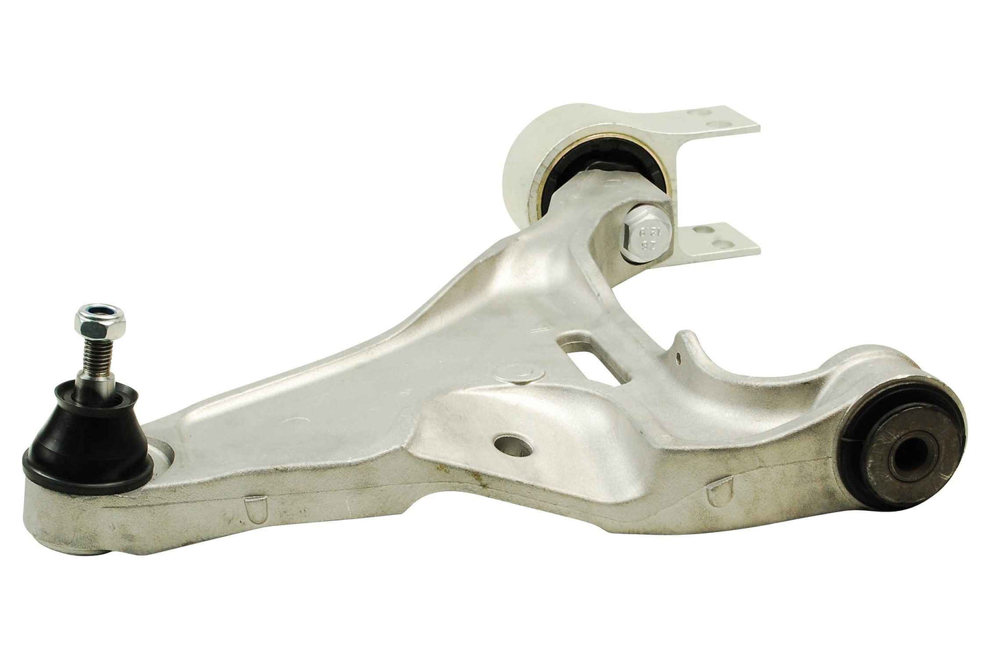 Side View of Front Left Suspension Control Arm and Ball Joint Assembly MEVOTECH OG GK80354