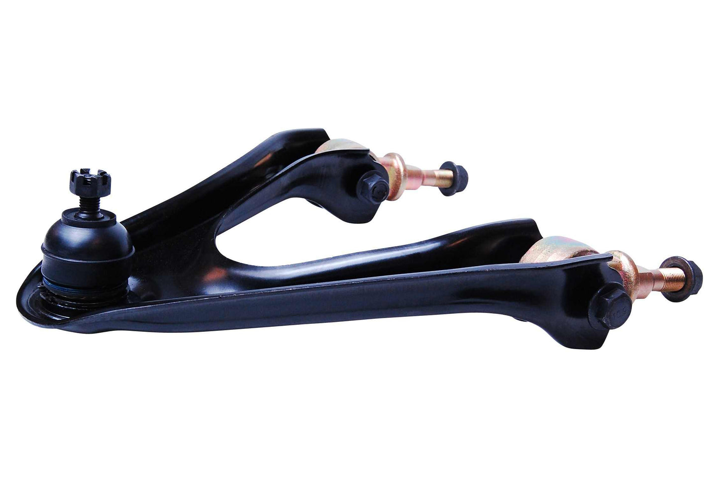 Side View of Front Upper Left Suspension Control Arm and Ball Joint Assembly MEVOTECH OG GK90447