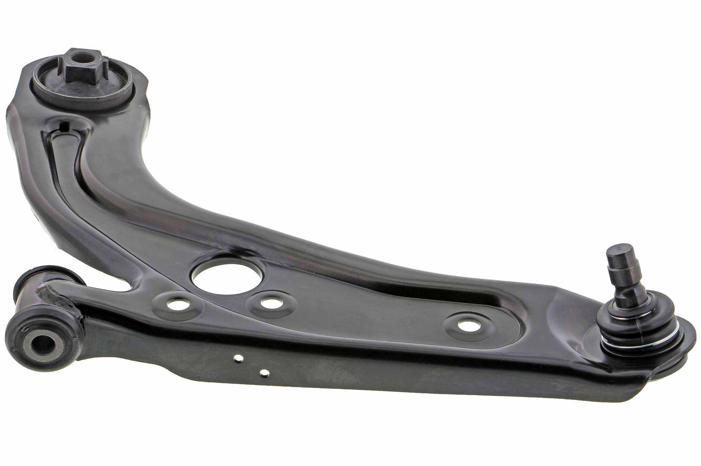 Side View of Front Left Suspension Control Arm and Ball Joint Assembly MEVOTECH OG GS101183