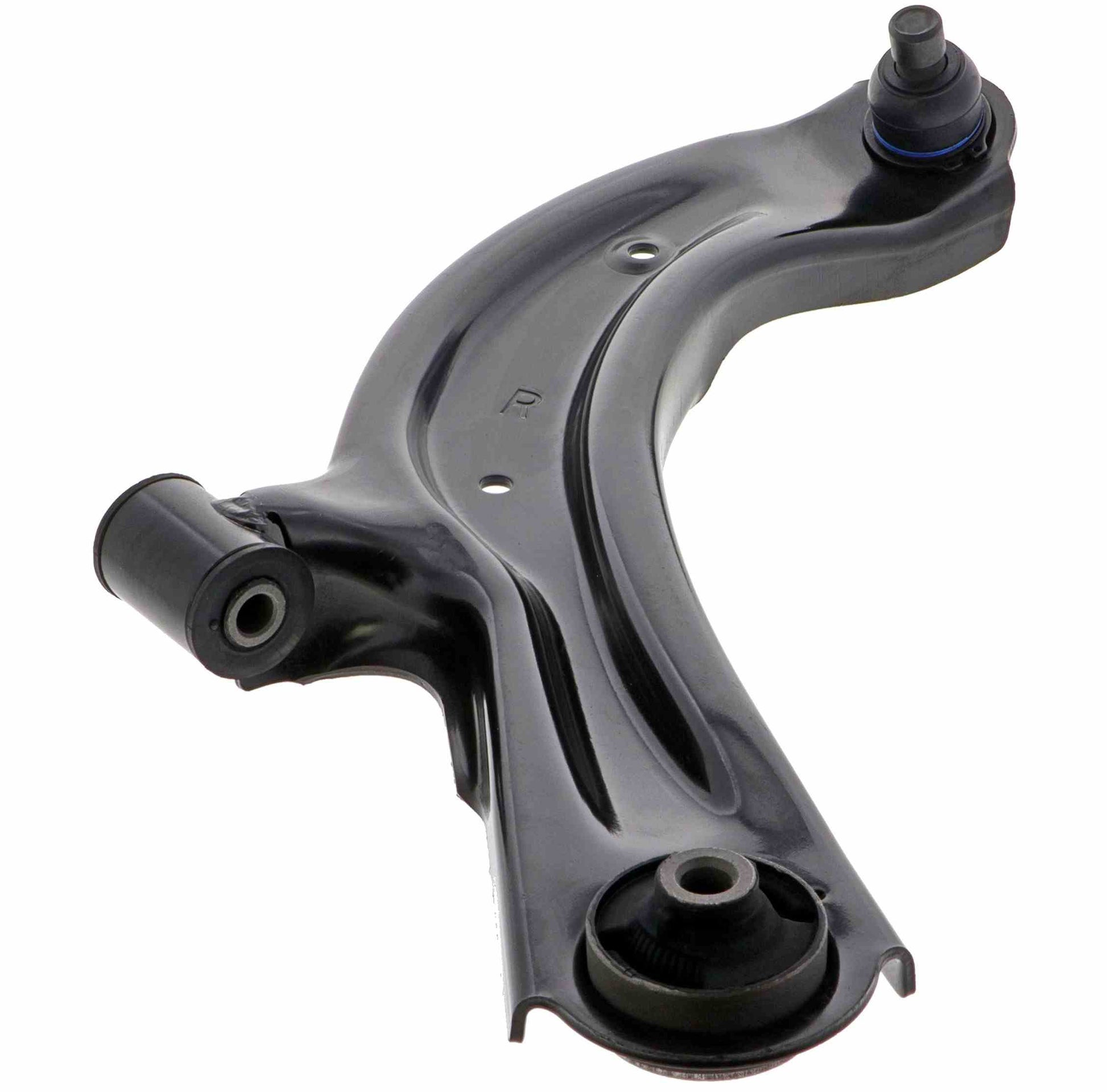 Angle View of Front Right Suspension Control Arm and Ball Joint Assembly MEVOTECH OG GS301125