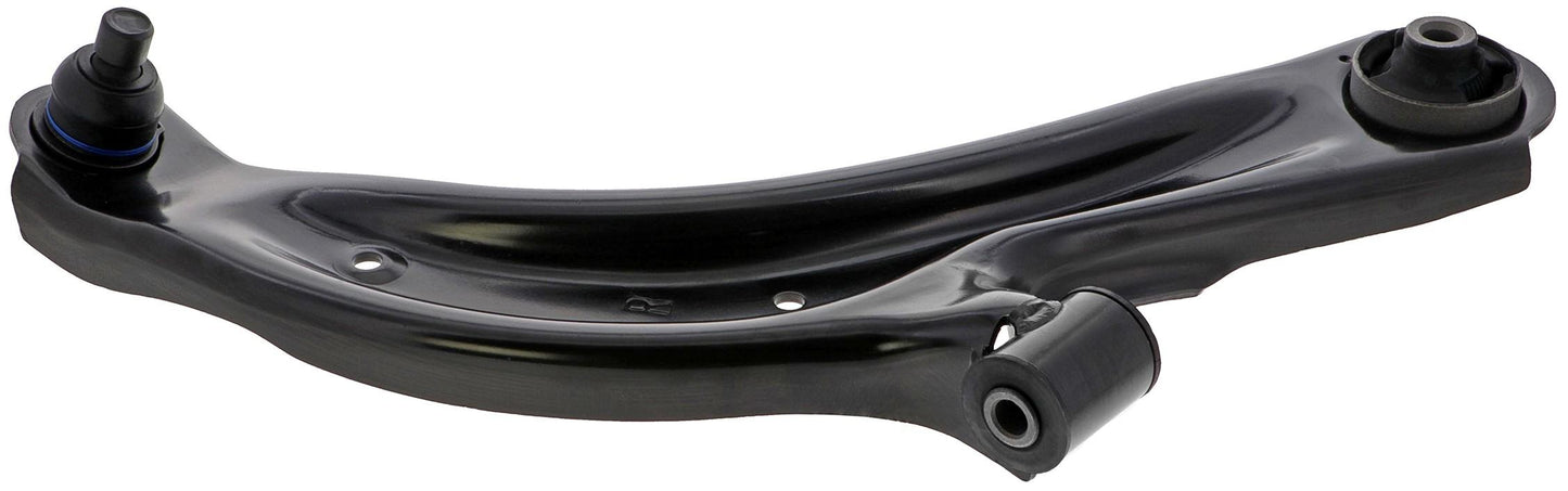 Side View of Front Right Suspension Control Arm and Ball Joint Assembly MEVOTECH OG GS301125