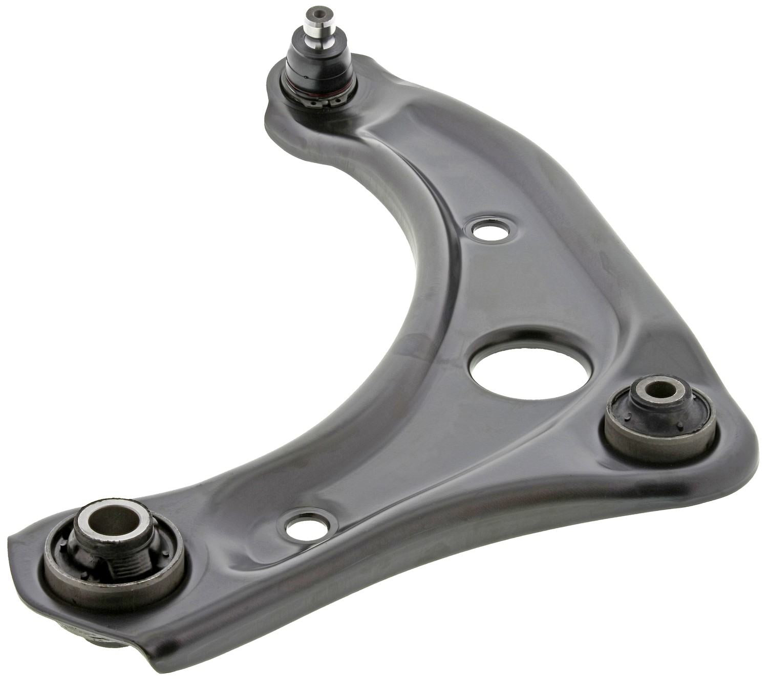 Angle View of Front Left Suspension Control Arm and Ball Joint Assembly MEVOTECH OG GS301138