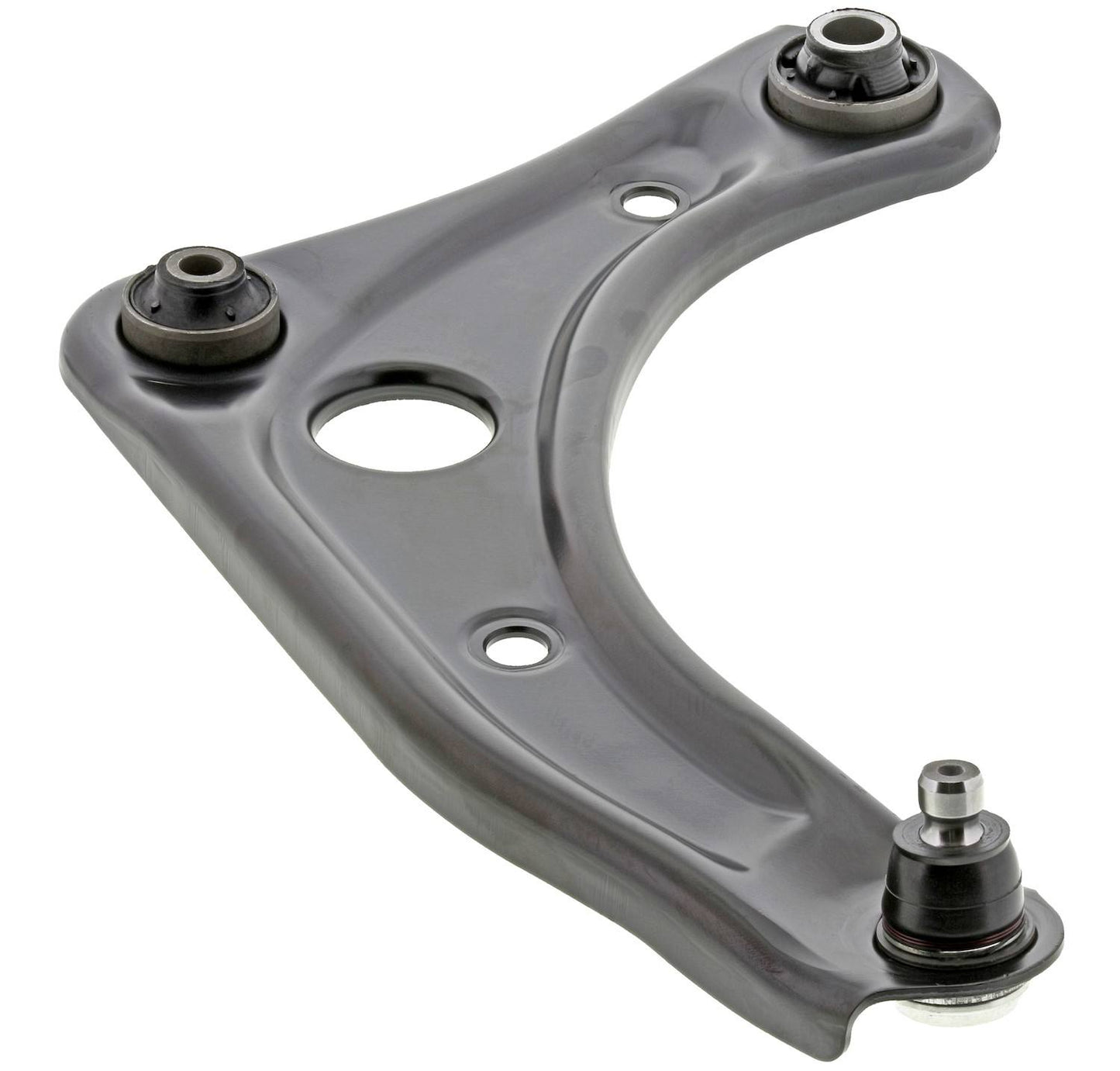 Front View of Front Left Suspension Control Arm and Ball Joint Assembly MEVOTECH OG GS301138