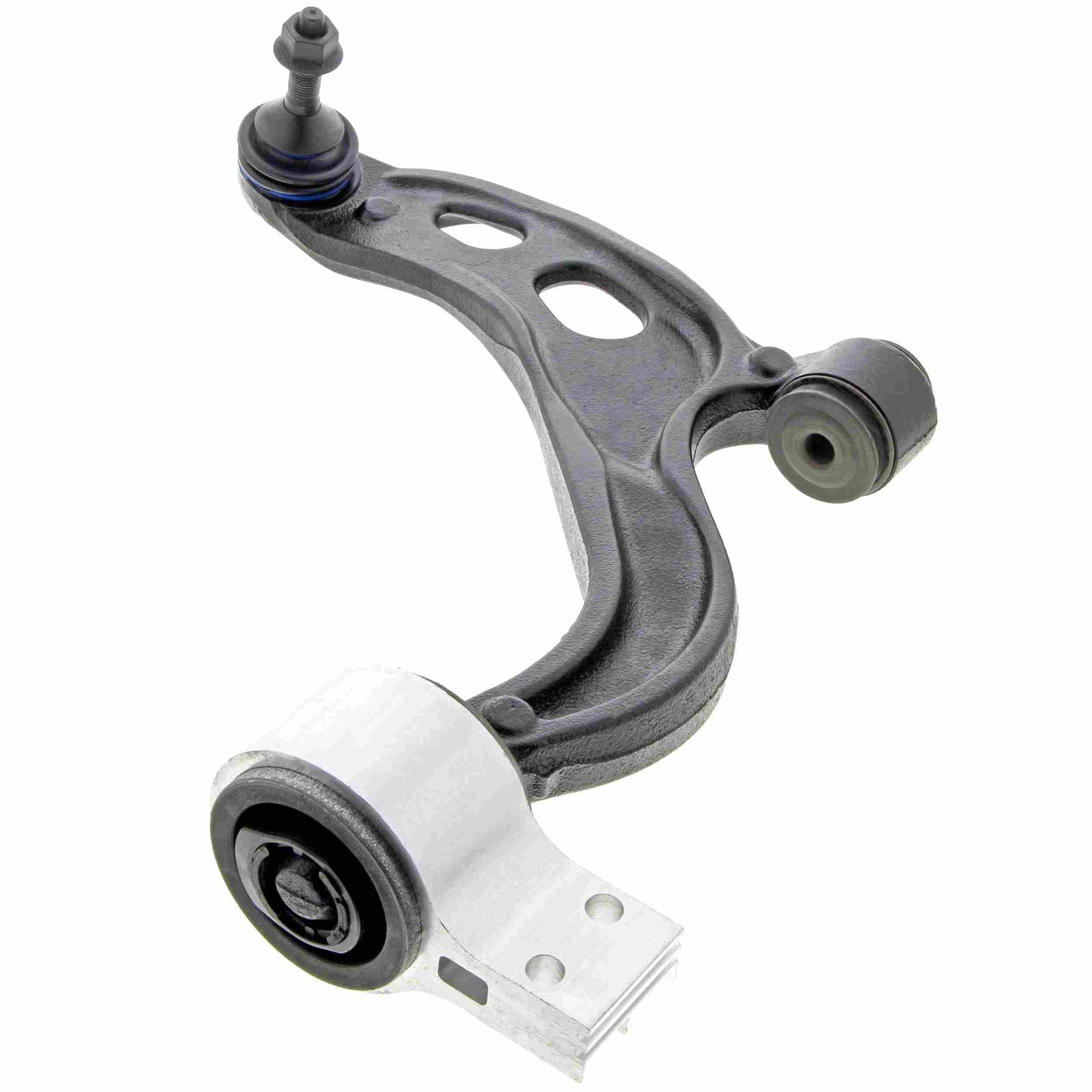 Angle View of Front Left Suspension Control Arm and Ball Joint Assembly MEVOTECH OG GS401119