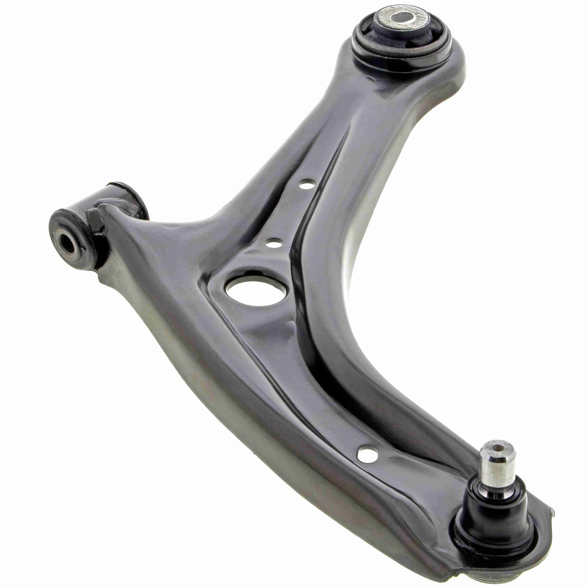 Front View of Front Left Suspension Control Arm and Ball Joint Assembly MEVOTECH OG GS40194