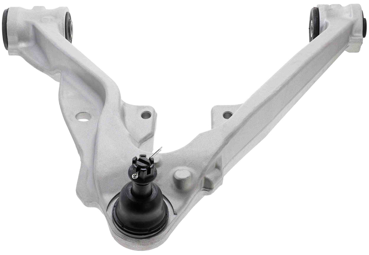 Front View of Front Left Suspension Control Arm and Ball Joint Assembly MEVOTECH OG GS501003