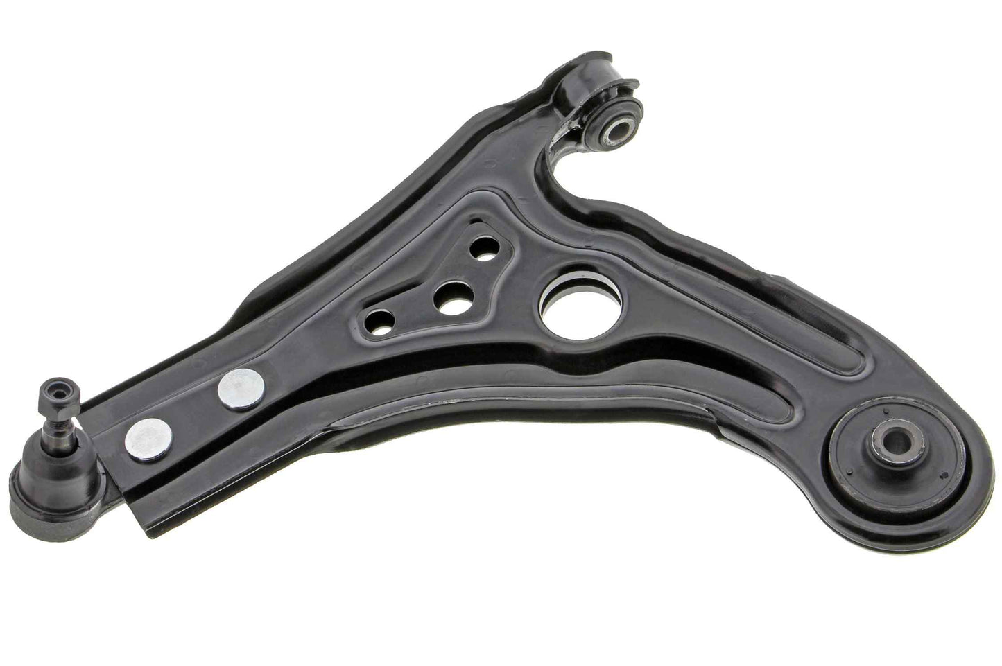 Front View of Front Left Suspension Control Arm and Ball Joint Assembly MEVOTECH OG GS50126