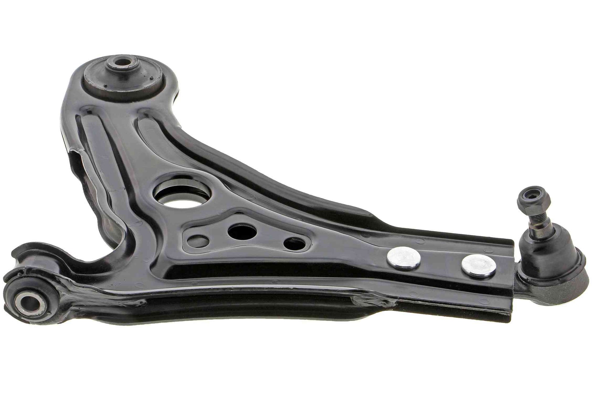 Side View of Front Left Suspension Control Arm and Ball Joint Assembly MEVOTECH OG GS50126