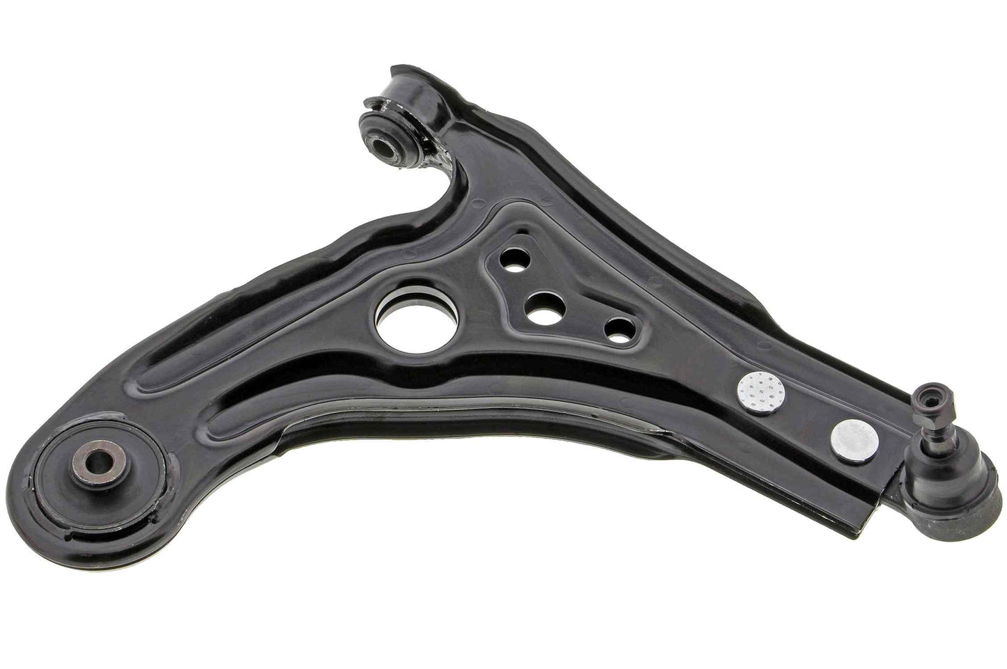 Front View of Front Right Suspension Control Arm and Ball Joint Assembly MEVOTECH OG GS50127