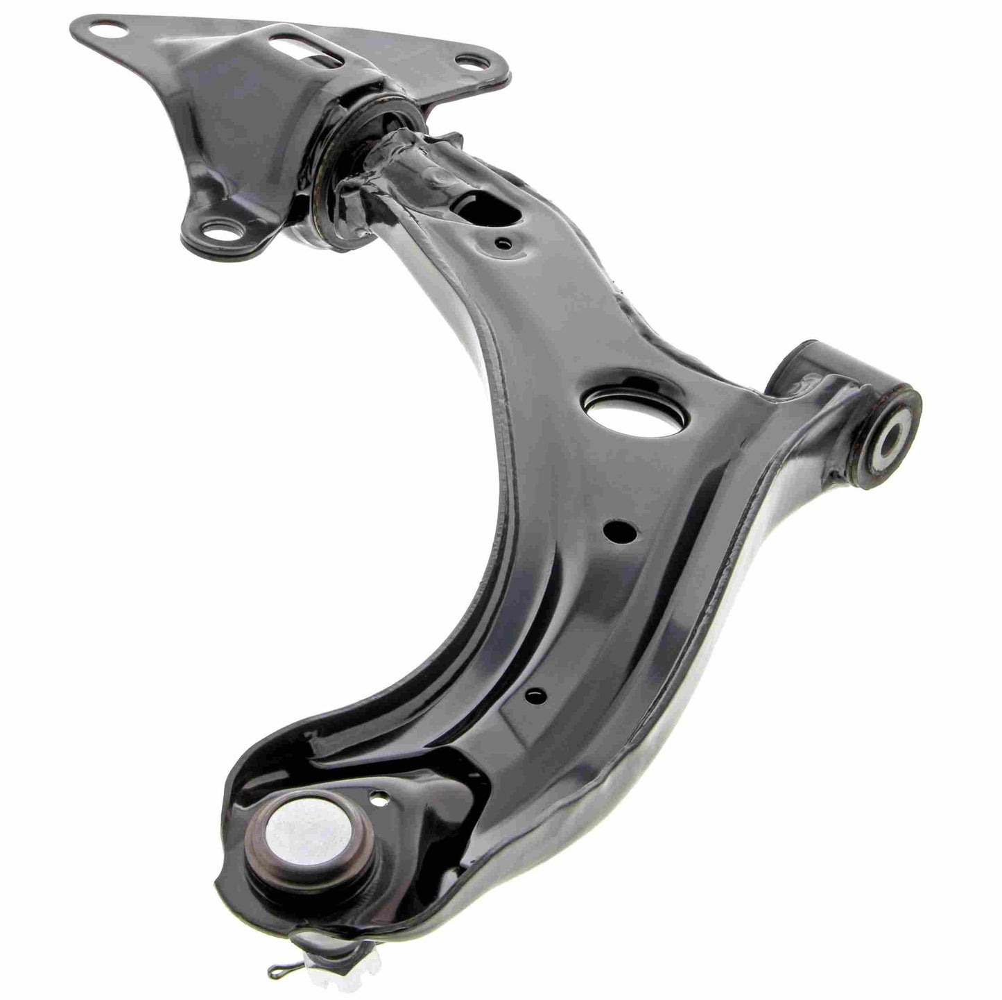 Back View of Front Left Suspension Control Arm and Ball Joint Assembly MEVOTECH OG GS601009