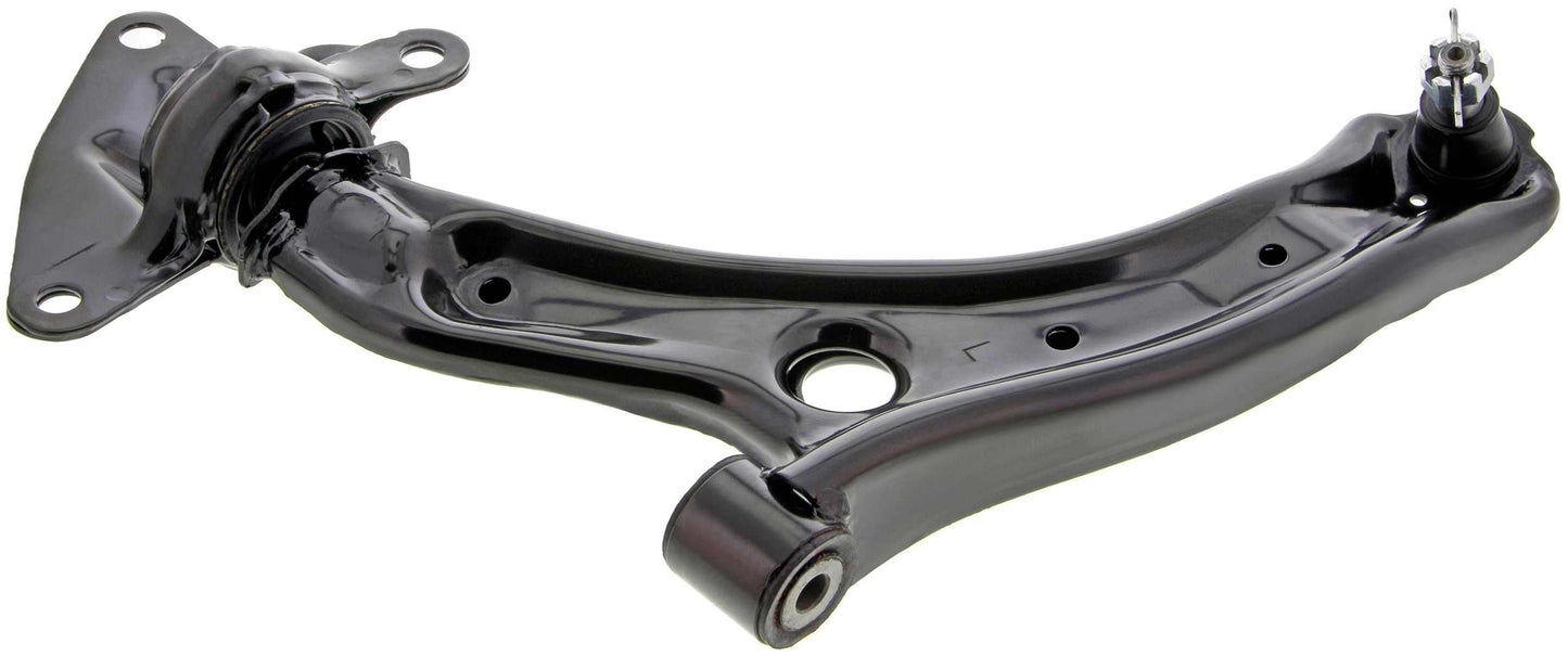 Side View of Front Left Suspension Control Arm and Ball Joint Assembly MEVOTECH OG GS601009