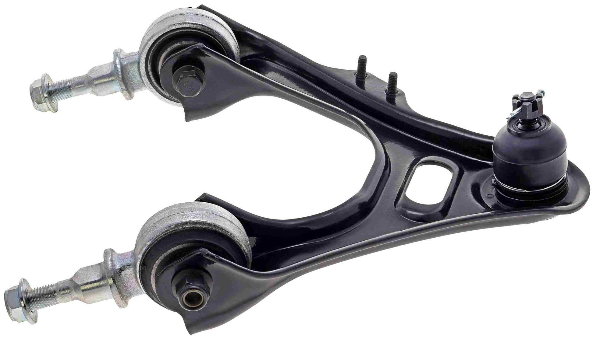 Side View of Front Upper Left Suspension Control Arm and Ball Joint Assembly MEVOTECH OG GS60126