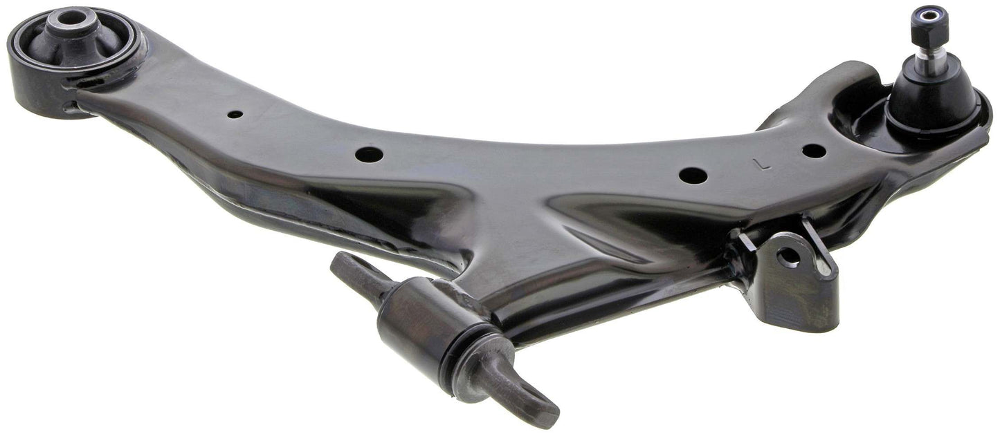 Side View of Front Left Suspension Control Arm and Ball Joint Assembly MEVOTECH OG GS80100