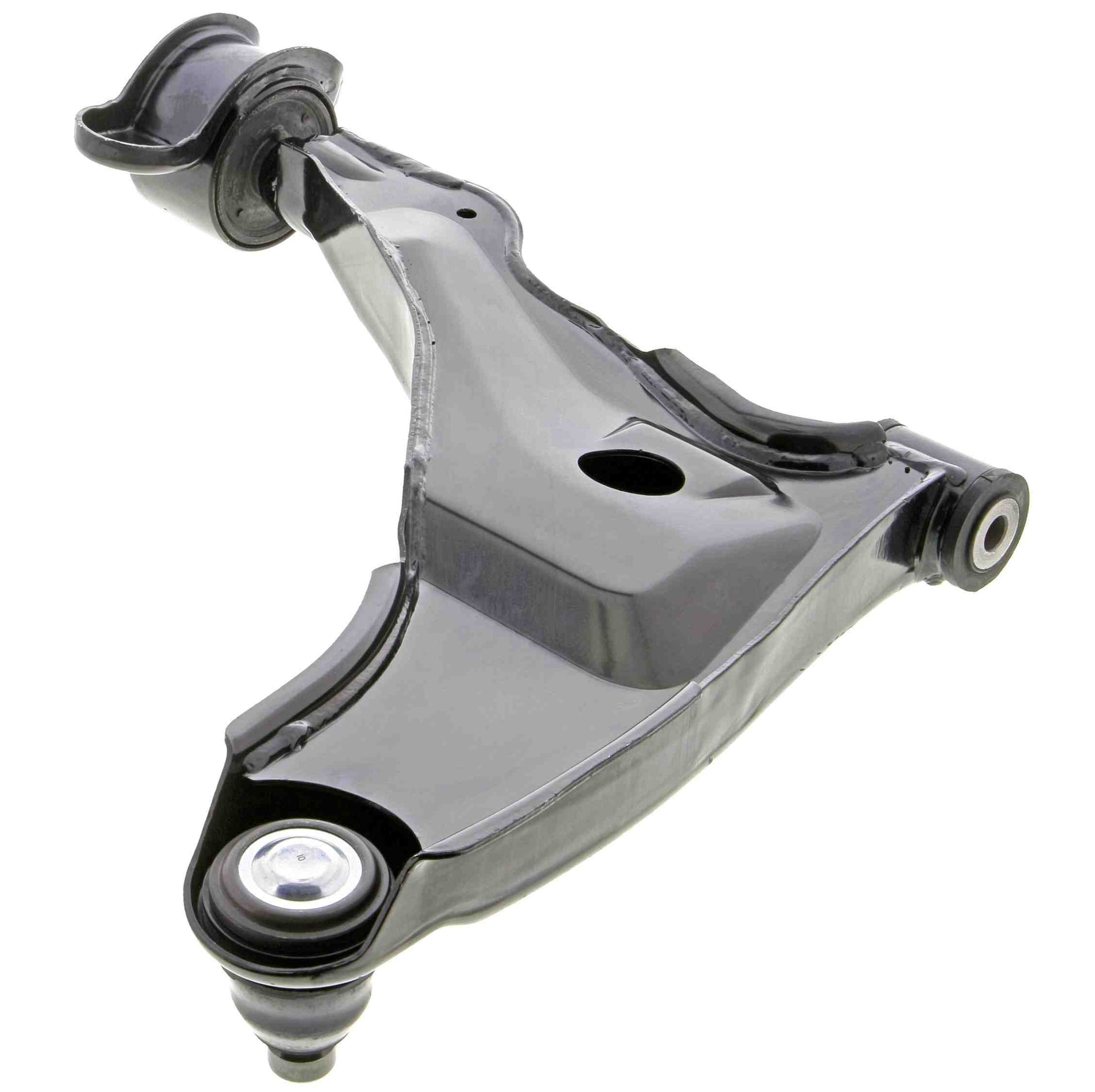 Back View of Front Left Suspension Control Arm and Ball Joint Assembly MEVOTECH OG GS80111