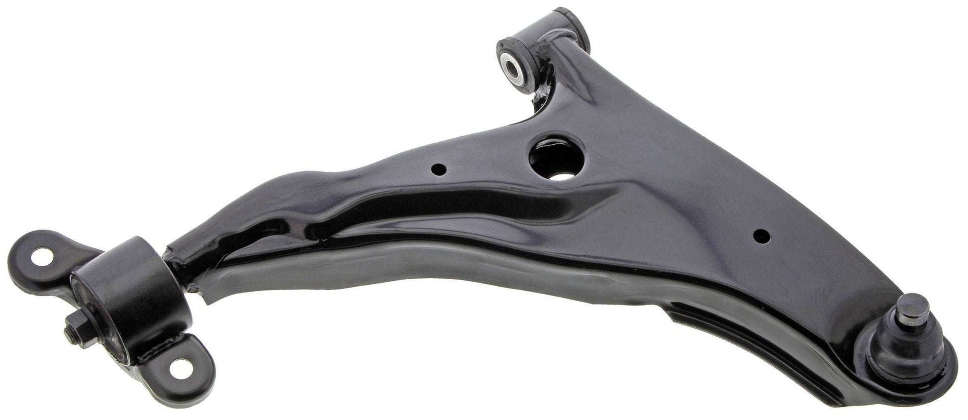 Front View of Front Right Suspension Control Arm and Ball Joint Assembly MEVOTECH OG GS80112