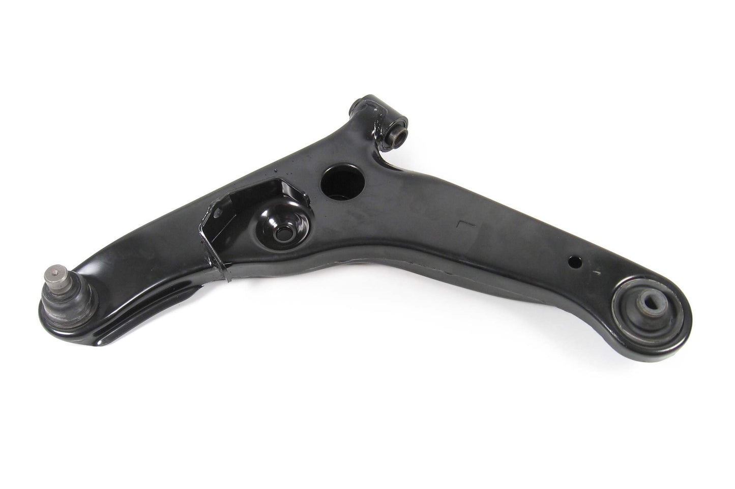 Front View of Front Left Suspension Control Arm and Ball Joint Assembly MEVOTECH OG GS80130