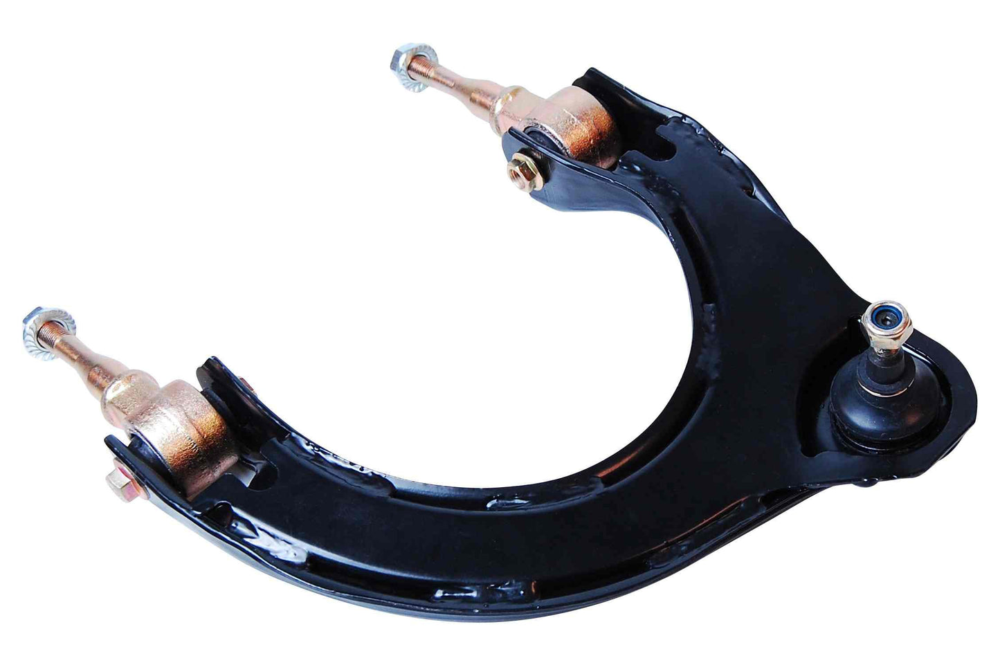 Front View of Front Upper Left Suspension Control Arm and Ball Joint Assembly MEVOTECH OG GS80136