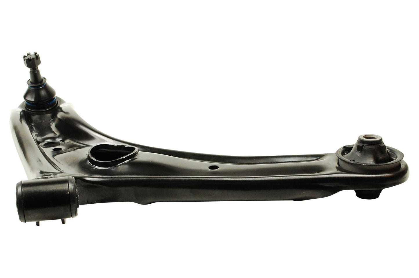 Angle View of Front Right Suspension Control Arm and Ball Joint Assembly MEVOTECH OG GS86125