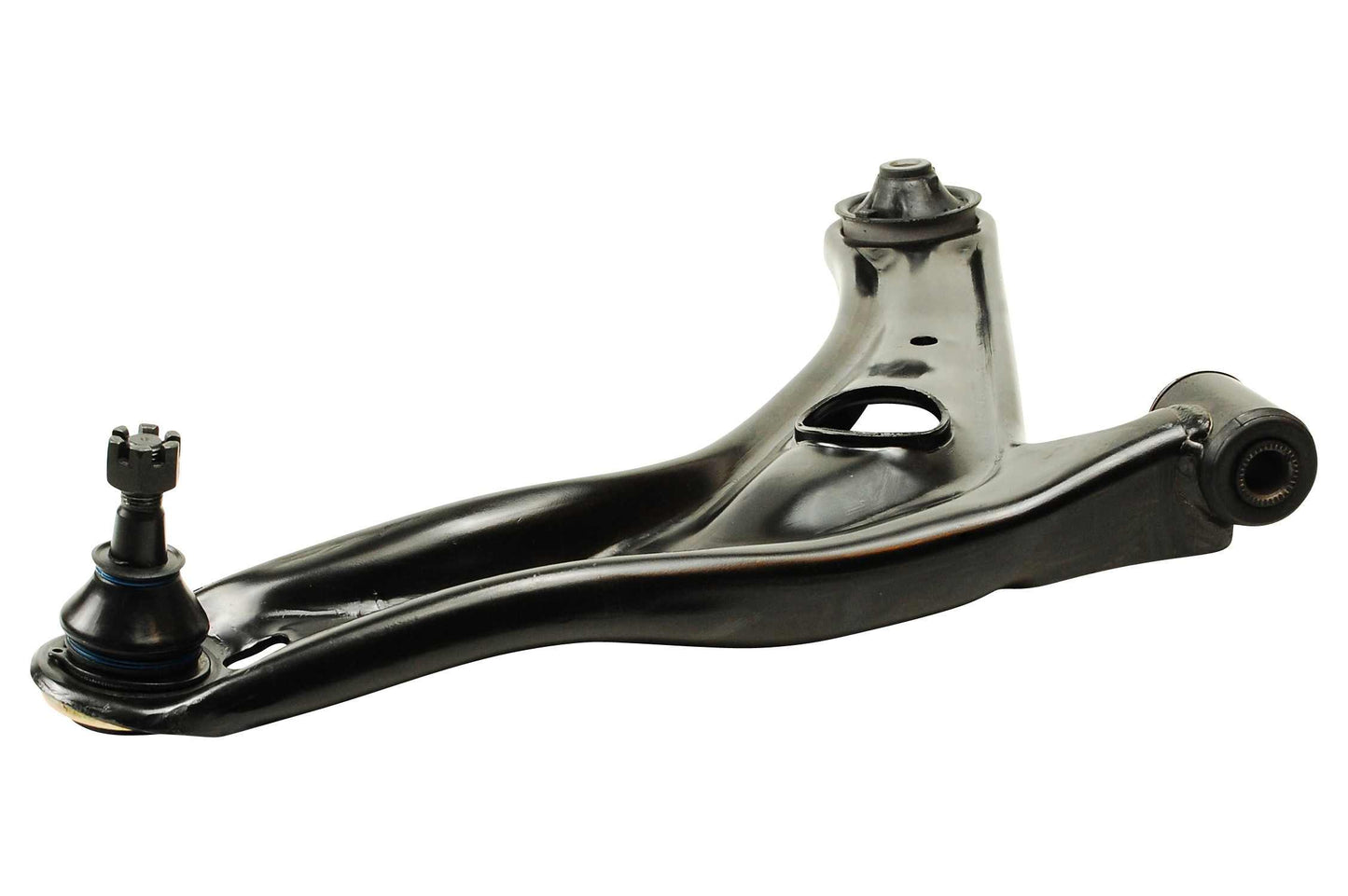 Side View of Front Right Suspension Control Arm and Ball Joint Assembly MEVOTECH OG GS86125