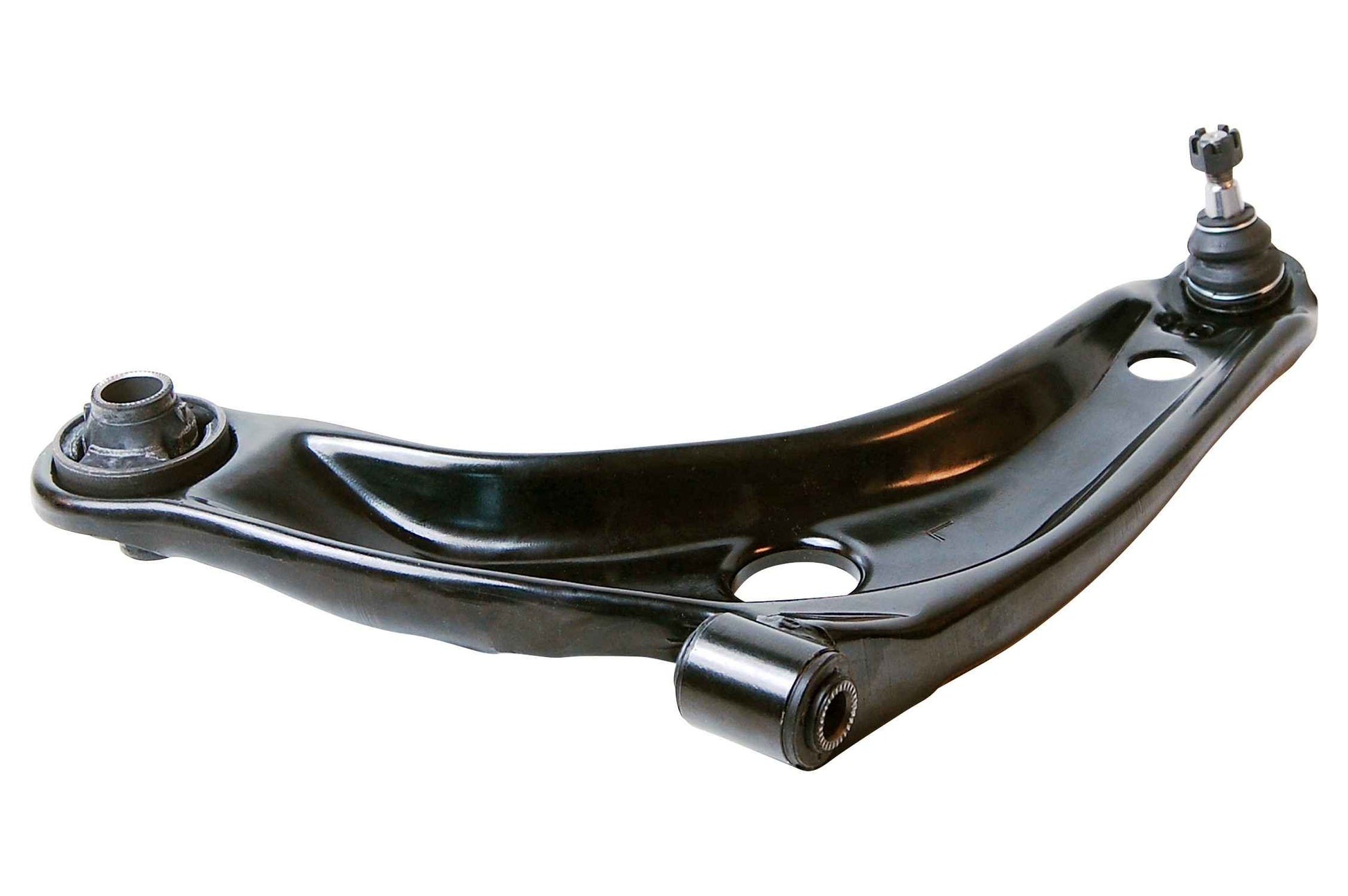 Side View of Front Left Suspension Control Arm and Ball Joint Assembly MEVOTECH OG GS86138