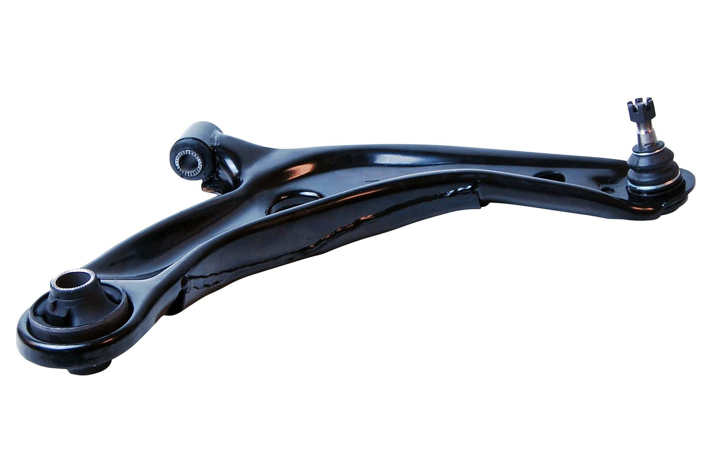 Side View of Front Right Suspension Control Arm and Ball Joint Assembly MEVOTECH OG GS86139