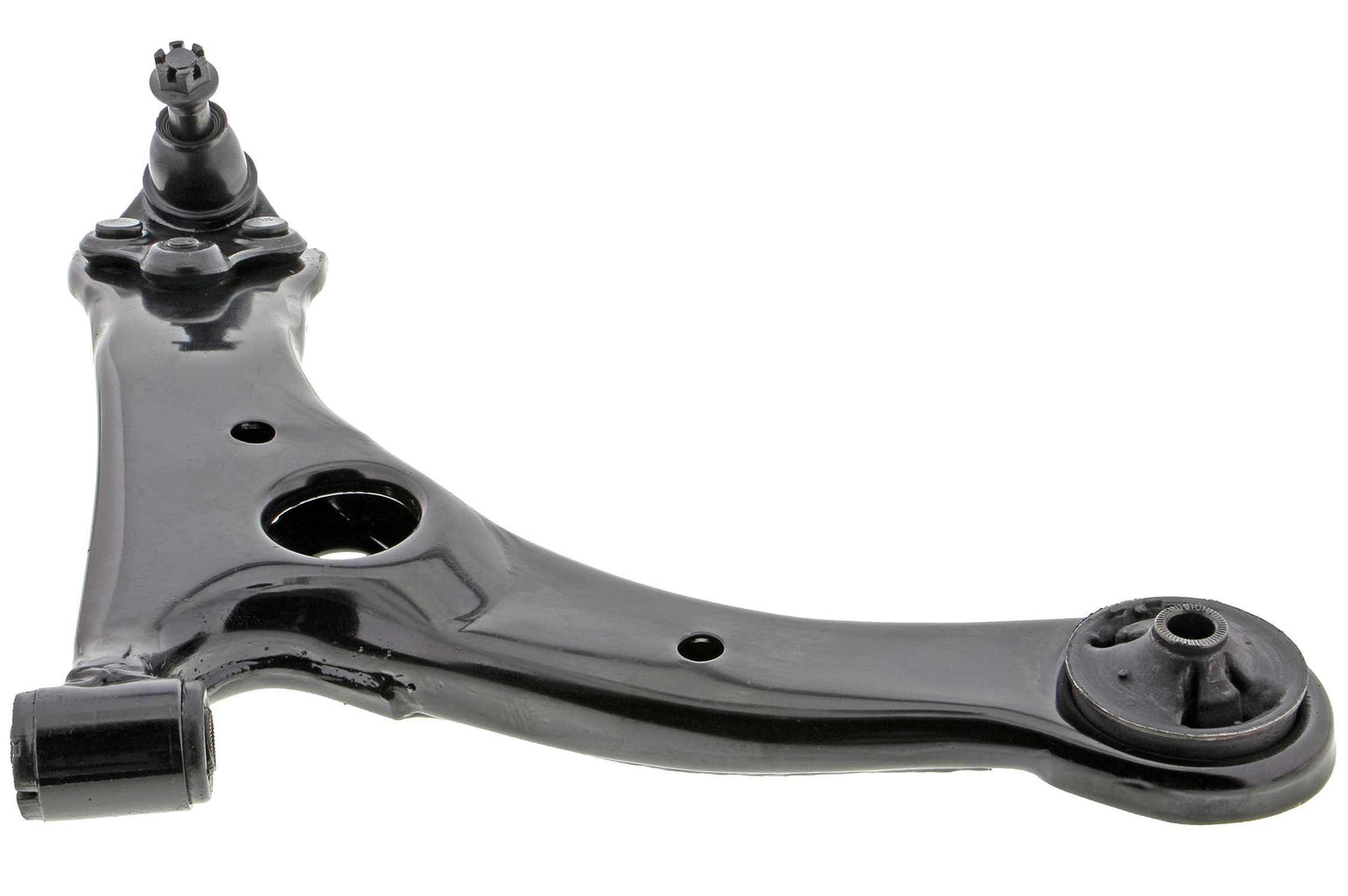 Angle View of Front Right Suspension Control Arm and Ball Joint Assembly MEVOTECH OG GS86194