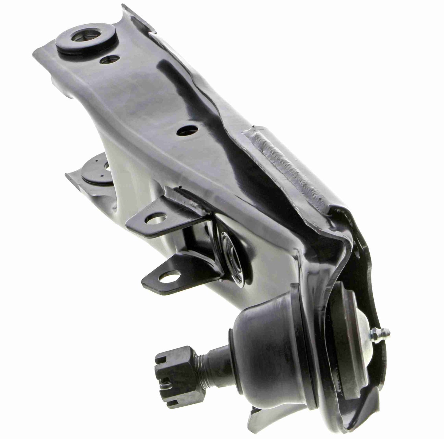 Side View of Front Left Suspension Control Arm and Ball Joint Assembly MEVOTECH OG GS9663