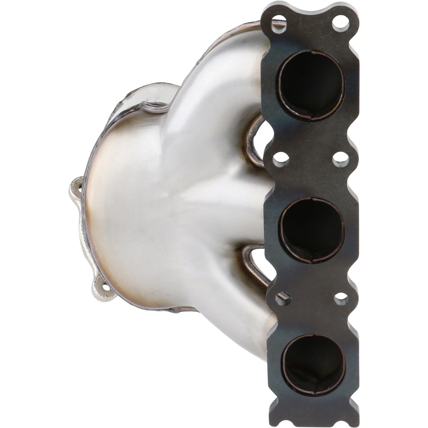 Right View of Left Catalytic Converter with Integrated Exhaust Manifold OP CONVERTERS OPCE7035