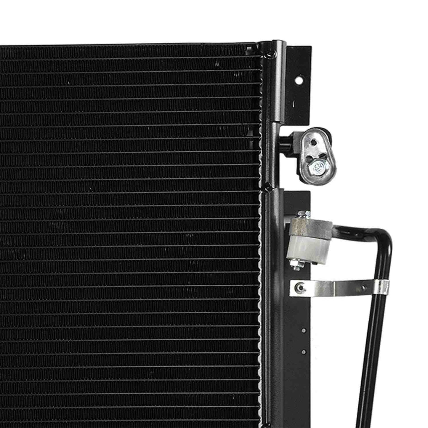 Angle View of A/C Condenser ONE STOP SOLUTIONS 3014