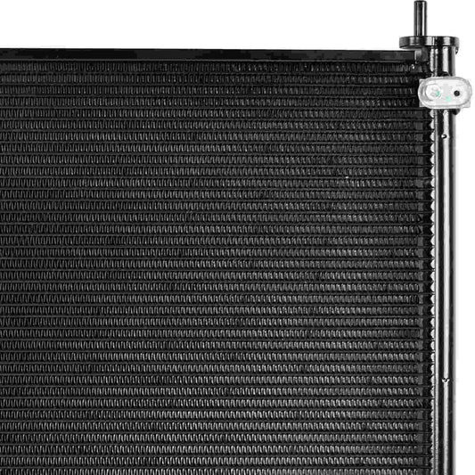 Angle View of A/C Condenser ONE STOP SOLUTIONS 3686