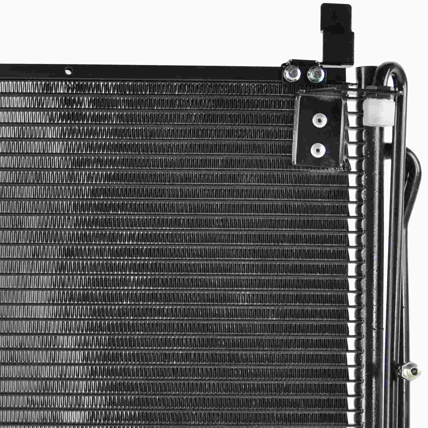 Angle View of A/C Condenser ONE STOP SOLUTIONS 4076