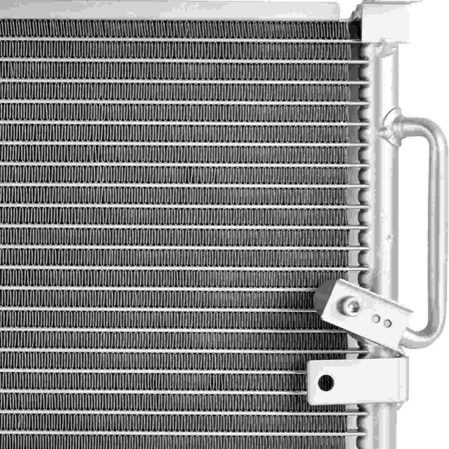 Angle View of A/C Condenser ONE STOP SOLUTIONS 4571