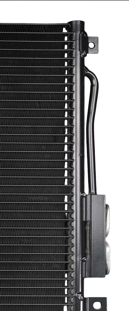 Angle View of A/C Condenser ONE STOP SOLUTIONS 4925