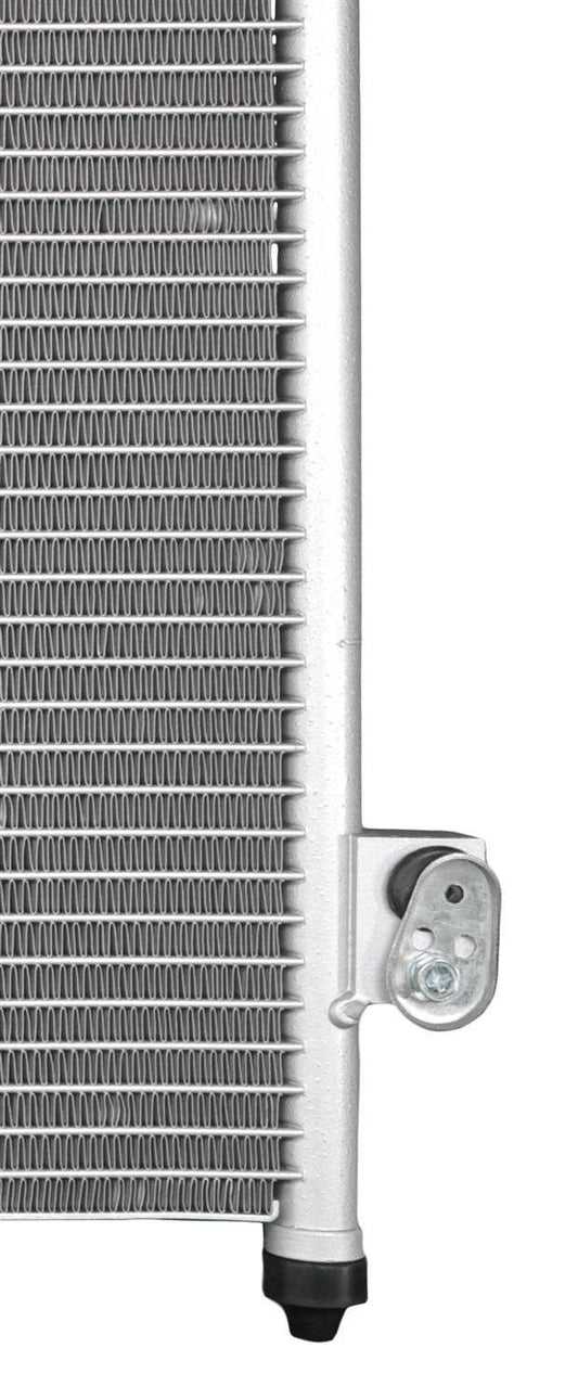 Angle View of A/C Condenser ONE STOP SOLUTIONS 4977