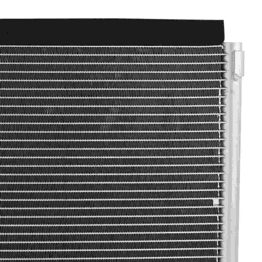 Angle View of A/C Condenser ONE STOP SOLUTIONS 4981