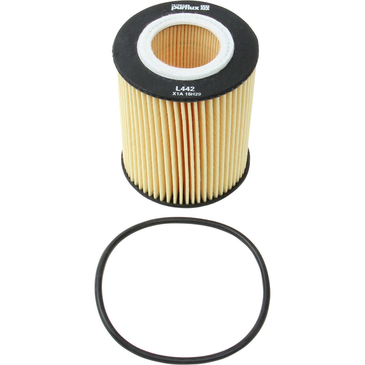 Front View of Engine Oil Filter PURFLUX L442